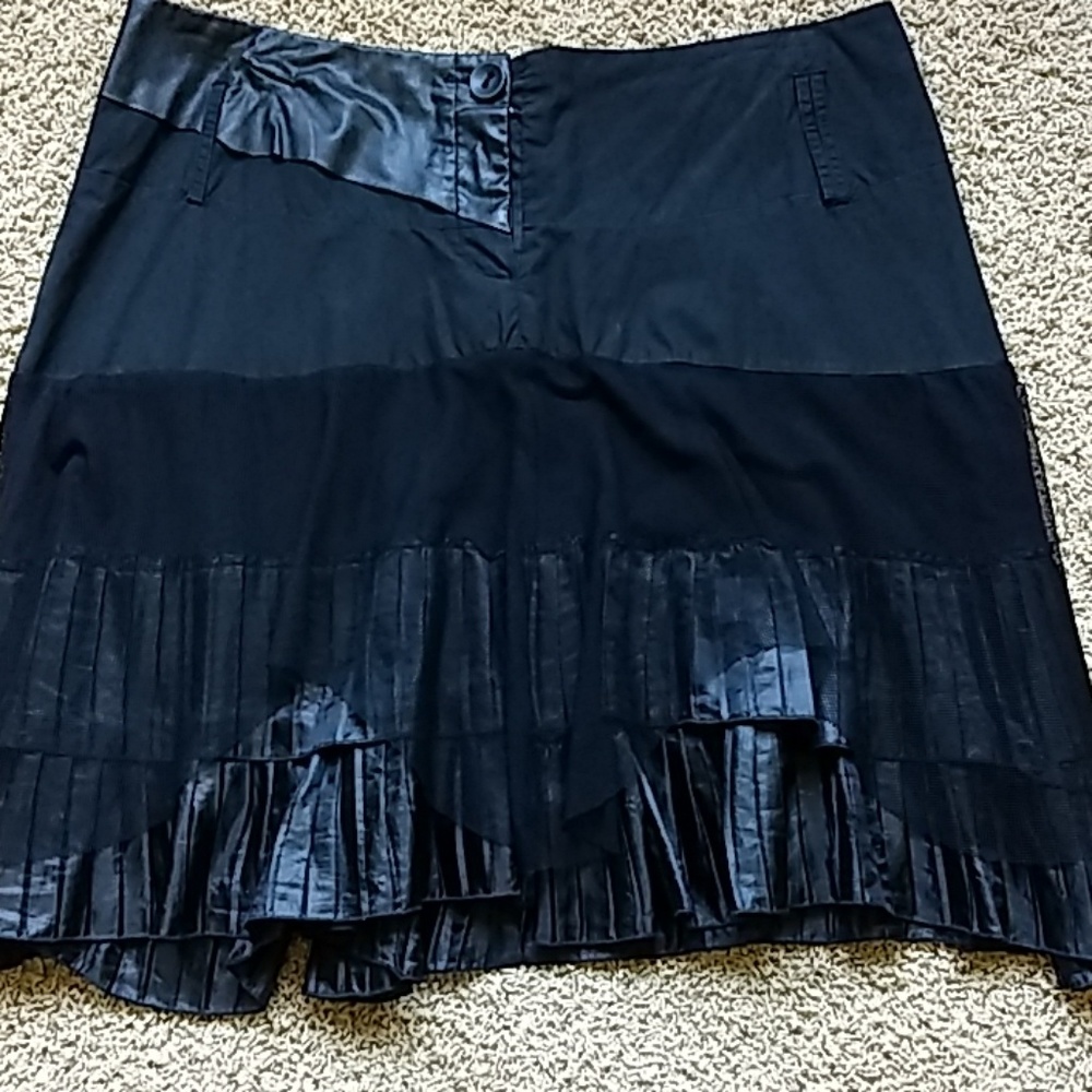 STYLE Black Mutli Layer Skirt